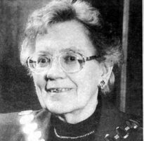 Davies, Elsie –  A councillor for nearly 40 years