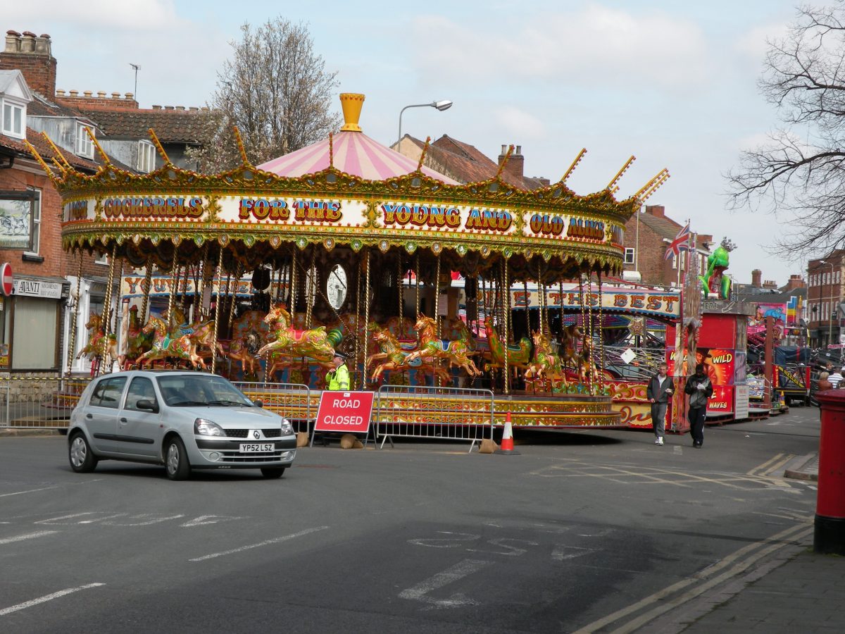 Road closures for Grantham Mid-Lent Fair