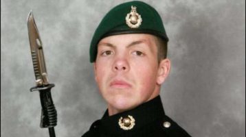 Royal Marine died from gunshot after breakup