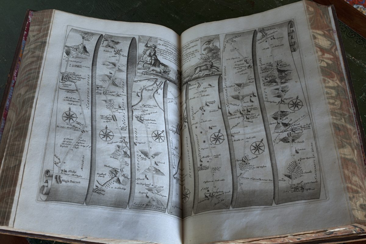 17th century SatNav returns to Belton House after almost 50 years