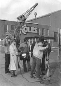 Grantham factory on the tele