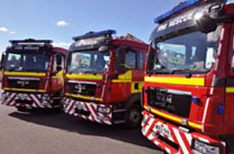 Grantham fire close to home