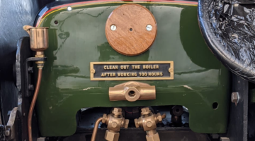 Wyndham Park steamroller restoration