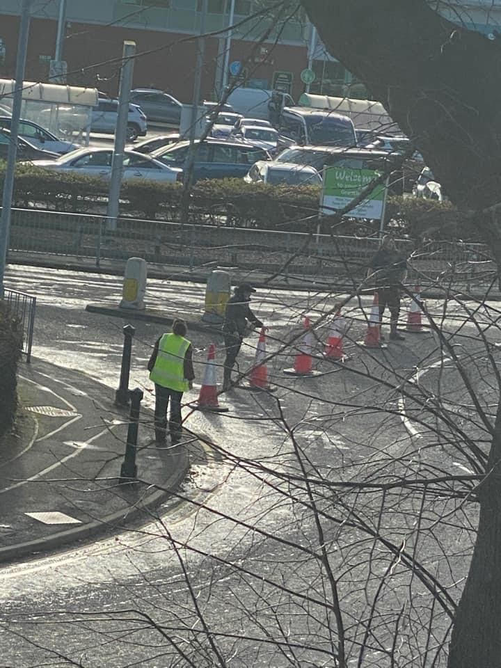 Air ambulance called to Asda incident