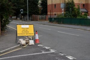 St Catherine’s Road closure today