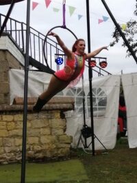 Youngsters get the chance to show off their circus skills