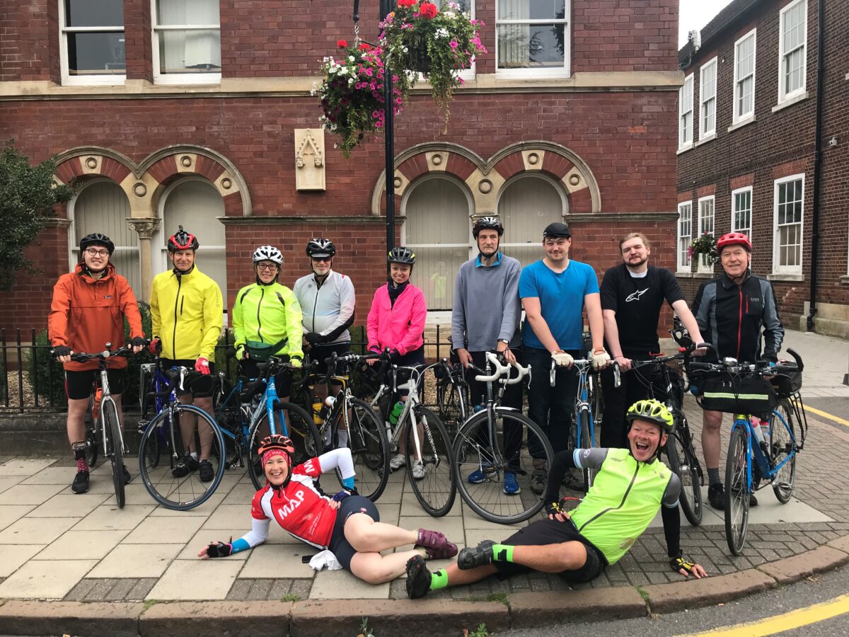 £25,000 raised by cyclists following a route fit for a Queen