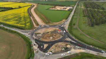 Somerby Hill Roundabout A52