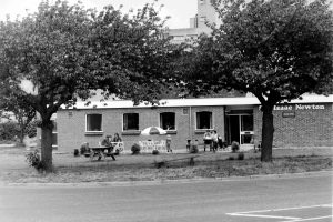 Who enjoyed a few bevies at this Grantham pub?