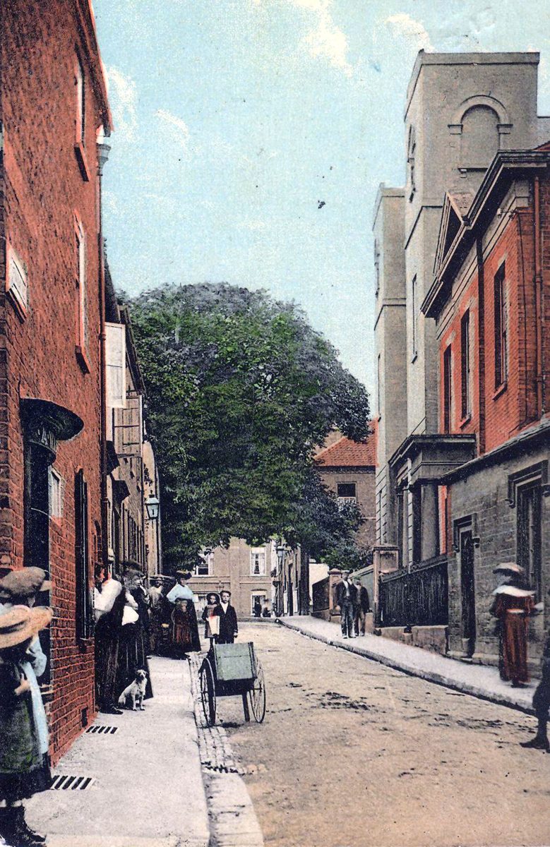 Finkin Street more than a century ago