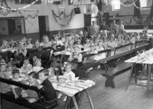 Grantham church hall holds Coronation party