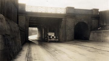 Springfield Road Bridge, Grantham in 1933