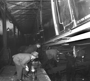 Derailment at Grantham station