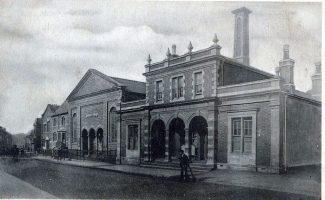 How Wharf Road once looked