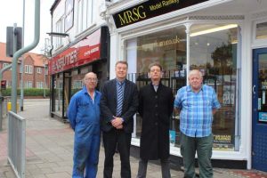 Recognise these Grantham businessmen?