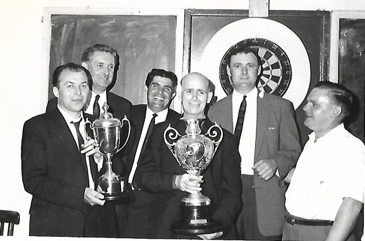 Do you recognise these Grantham darts players?