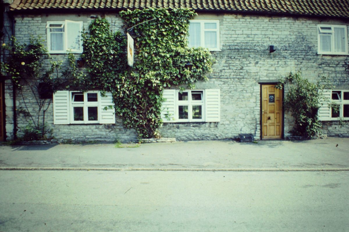 Who enjoyed a pint or a meal in this village pub?