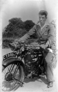 An early Grantham biker!