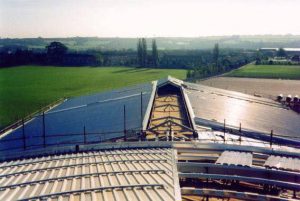 Early days of Grantham leisure centre