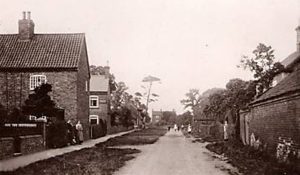 Do you recognise this village near Grantham  from 70 years ago?