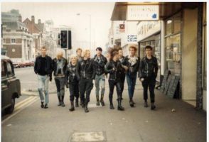 How many Grantham Punks do you recognise here?