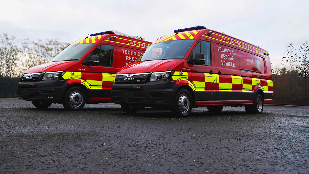 New rescue vans carry innovation and efficiency for fire service