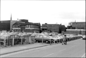Grantham car park 40 years ago