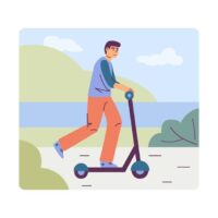 Taking a chance on electric scooters