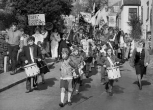 Do you recognise any of these local protestors?