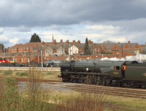 Grantham railway station 30 years ago