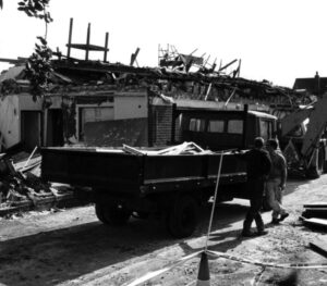 Builders merchants demolished