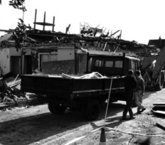 Builders merchants demolished