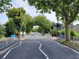 First new Barrowby Road crossing now open