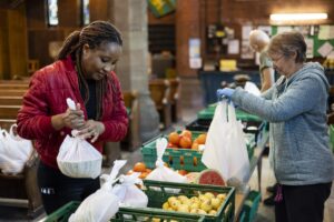 Affordable food hub launches in Grantham to help people on a tight budget