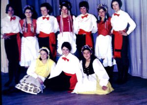 Can you name any of these young ladies at Grantham College?