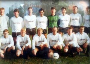 Who do you know in this local football team?