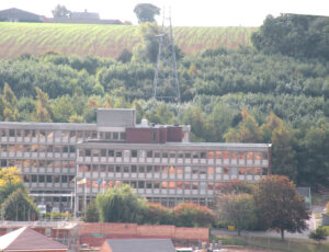 Grantham factory meets the country