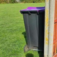 Anybody lost their wheelie bin?