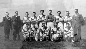 Recognise anyone in this local football team?