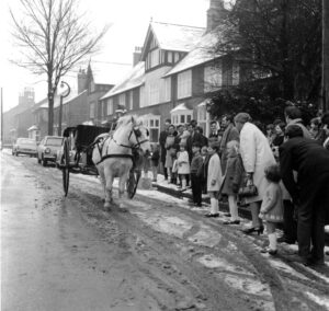 Who do you know in this crowd on Harrowby Road?