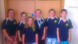 Grantham swimmers