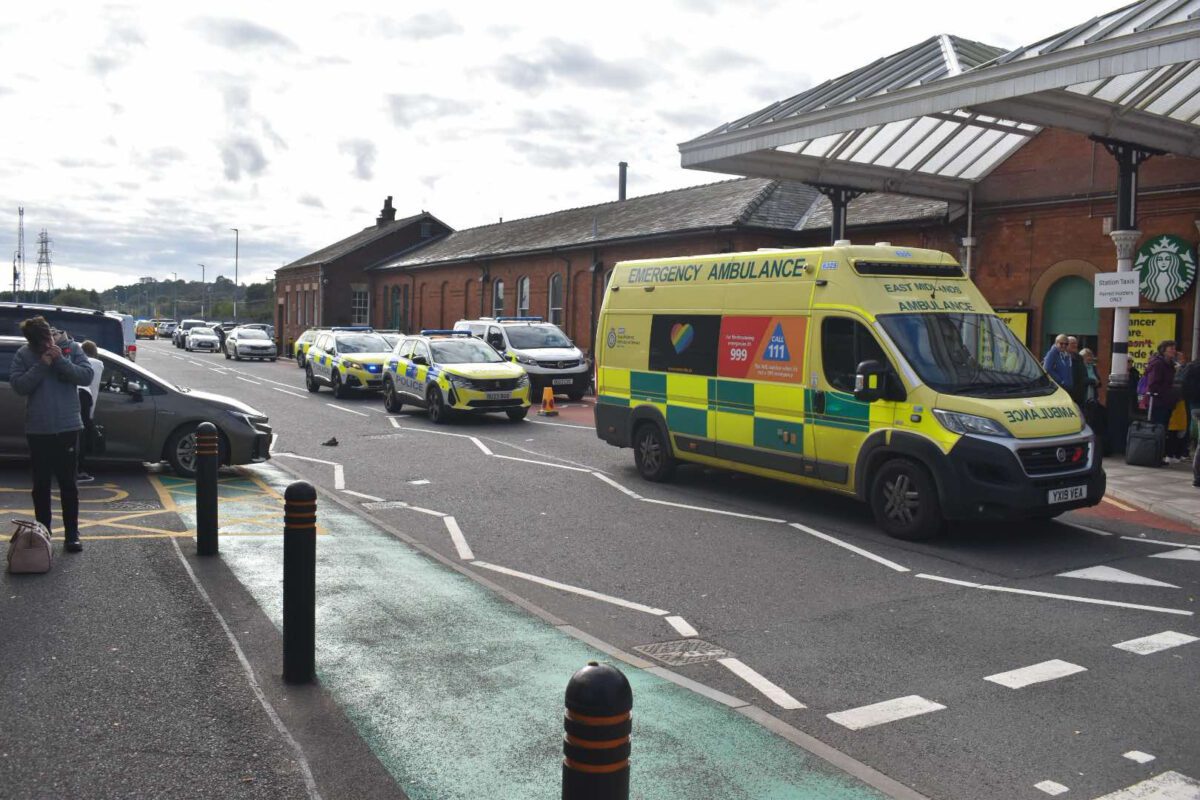 Person dies after being hit by train at Grantham railway station