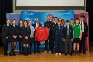 Builder sponsors inspire+ Sports Leadership Pathway at Grantham academy